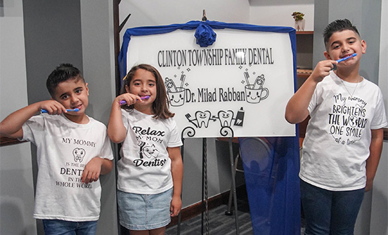 Clinton Township Family Dental team